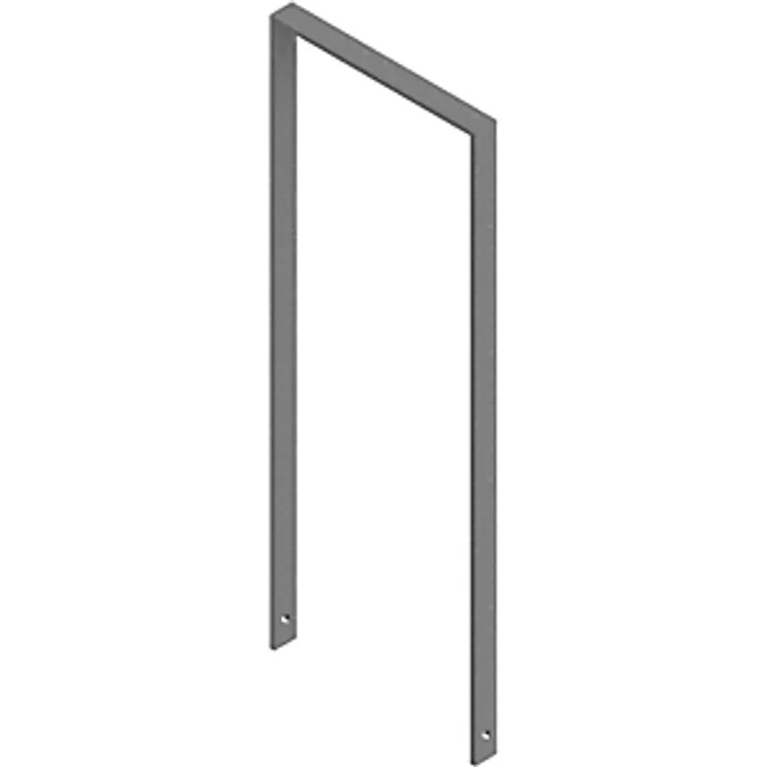 SCHAKE Bicycle Parking Rail, Hot Dip Galvanised, Straight Model, WxD 450 X 50mm
