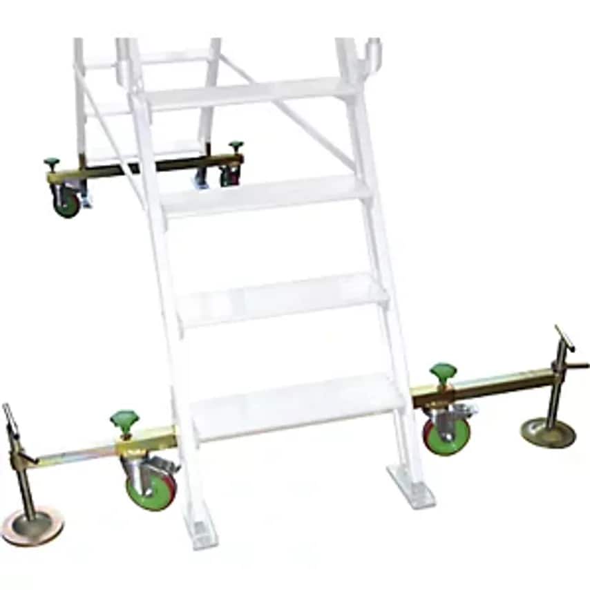 FACAL Srl Wheel Set For Aluminium Ladder Bridging, For Platform Size 900 X 530mm