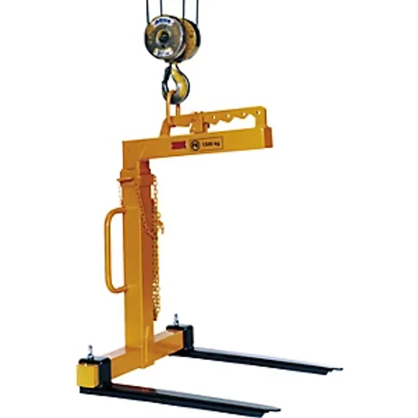 Eichinger Balanced Crane Fork - Manual - Light Duty Version, Max. Loa- you get 2