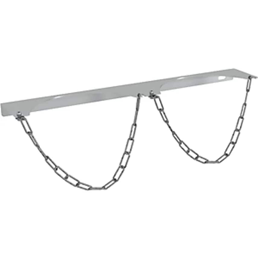 EUROKRAFTbasic Gas Cylinder Wall Mounting Bracket, at Zoro