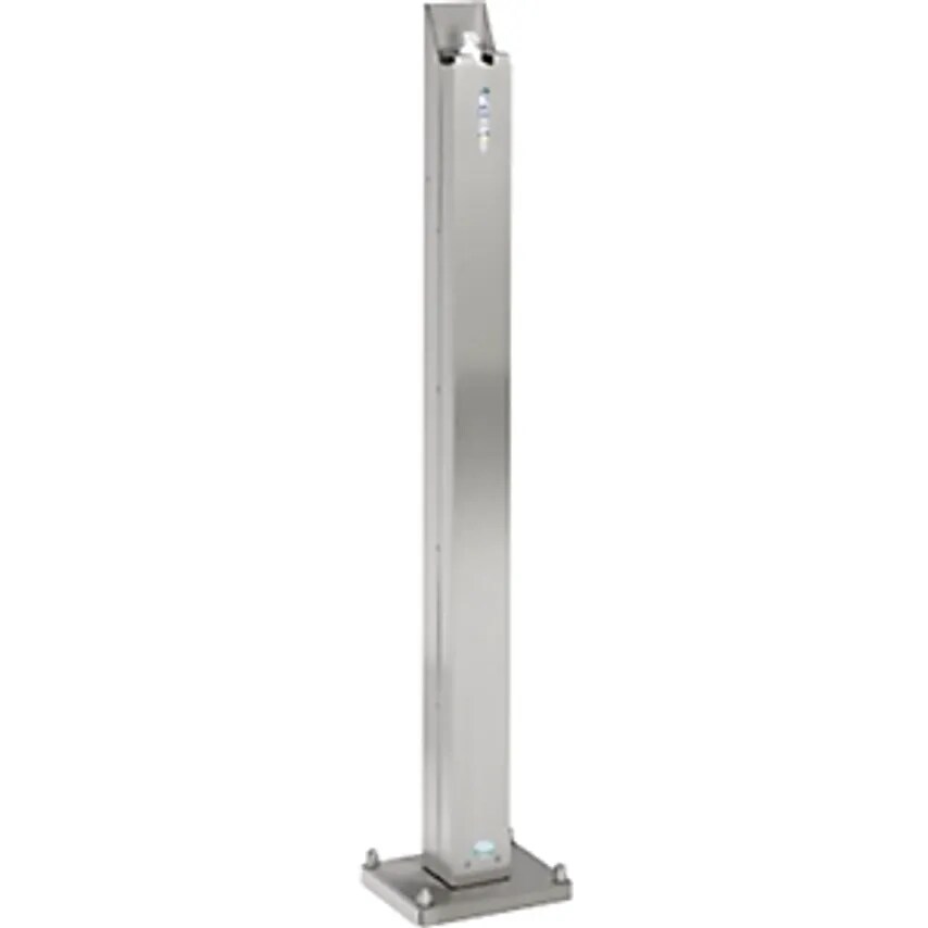 VAR Hand Disinfection Column, For 0.5 L Euro Bottles, Stainless Steel