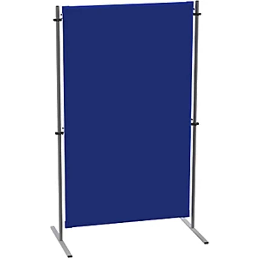 EUROKRAFTpro Acoustic Partition, With 2 Flat T-shaped Feet, Base Element, WxD 10