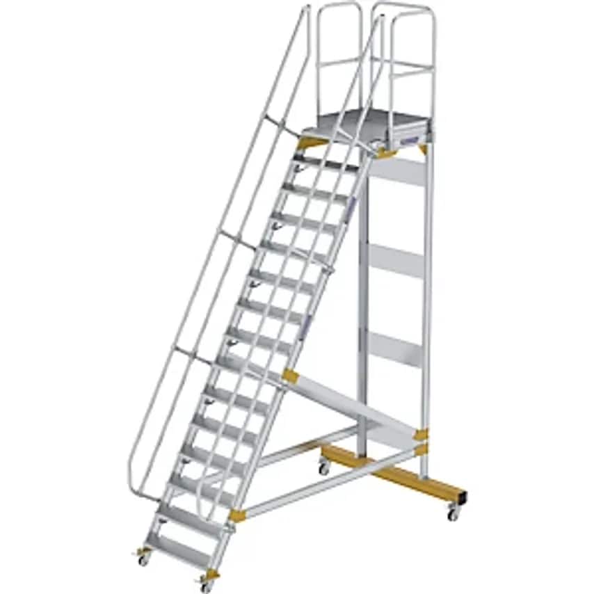 MUNK GmbH Mobile Safety Steps, Slope 60, 15 Steps