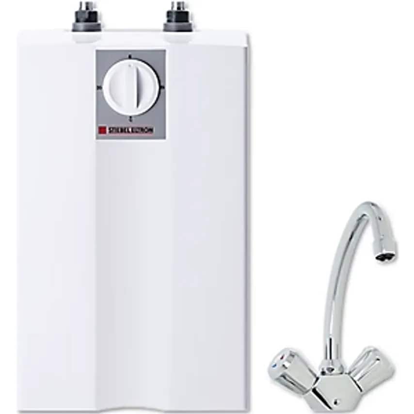 KEK Boiler - Unpressurised - With Single Lever Mixer, For Installation Under The