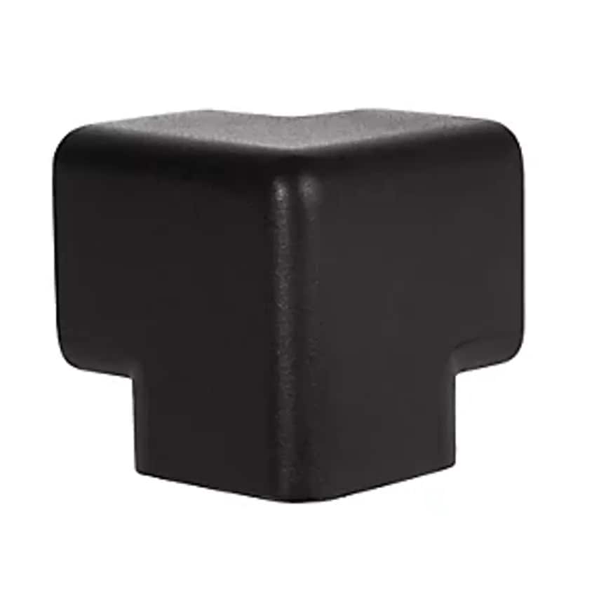 SHG PUR-PROFILE GMBH Knuffi Protective Corner, Type H, 3D, Pack Of 4, Black
