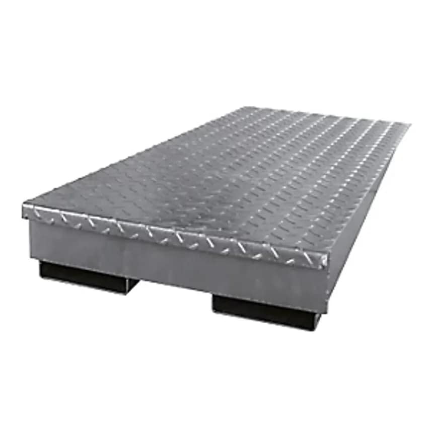 Shop LACONT Loading Ramp For Steel Low Profile Sump Tray Zinc Plated Width 450mm Safety