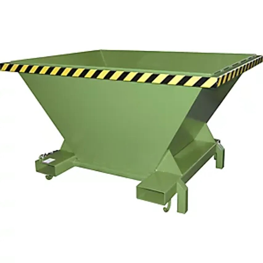 EUROKRAFTpro Filling Hopper, LxWxH 1320 X 1710 X 990mm, With Support Feet, Resed