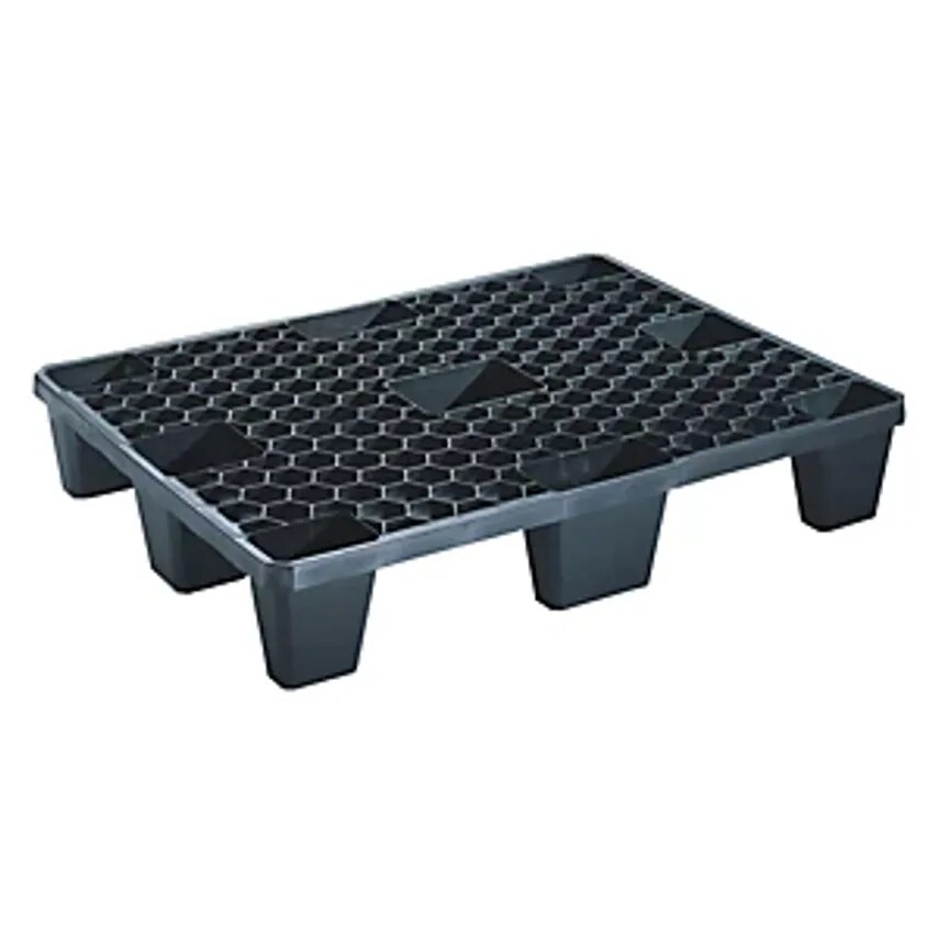 EUROKRAFTpro Display Pallet Plastic, LxW 800 X 600mm, Max. Static Loa- you get 5