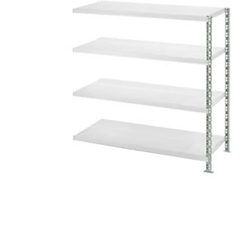 Trestles Wide Span Shelf Unit With Sheet Steel Shelves - Depth 700mm - Extension