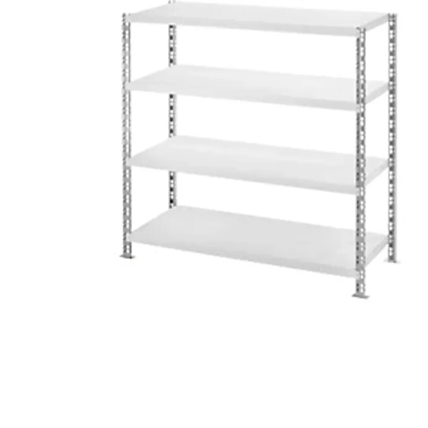 Trestles Wide Span Shelf Unit With Sheet Steel Shelves - Depth 700mm - Standard