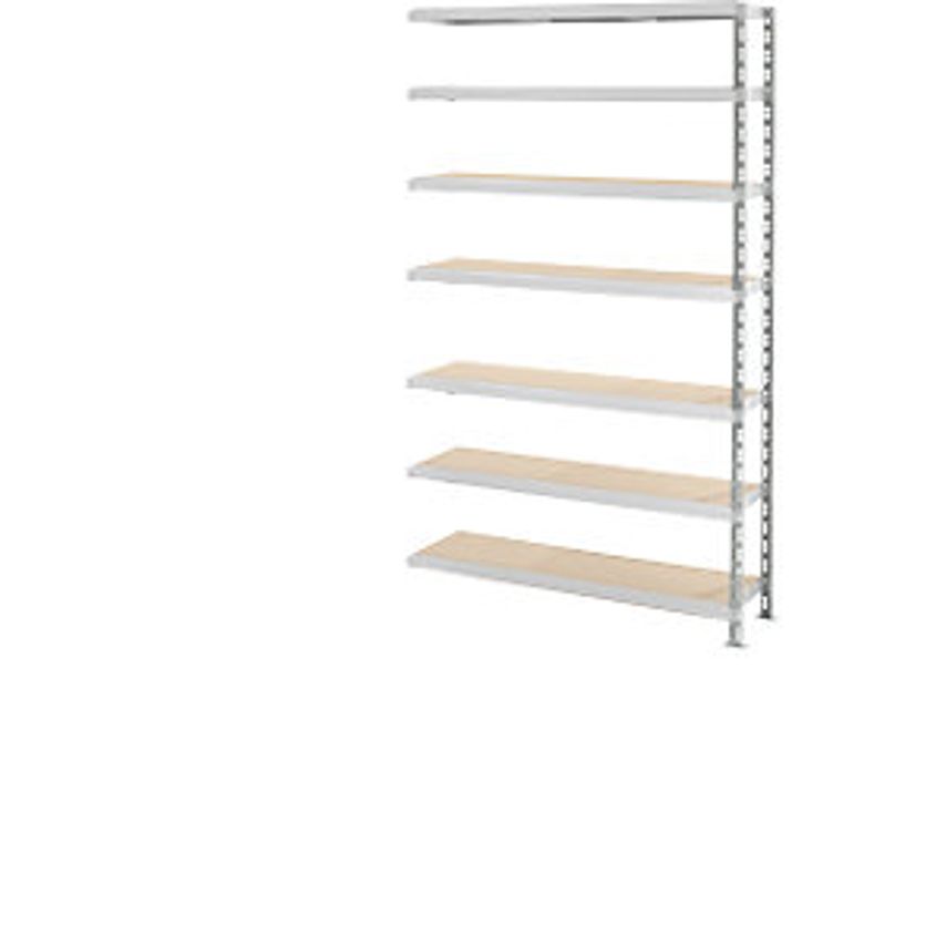 Trestles Wide Span Boltless Shelf Unit With Moulded Chipboard Shelves - Depth 40
