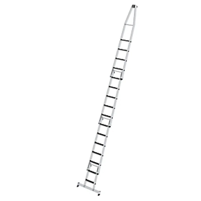 MUNK GmbH Glass Cleaner Step Ladder, With Tread Cover, 4 Parts, 16 Steps