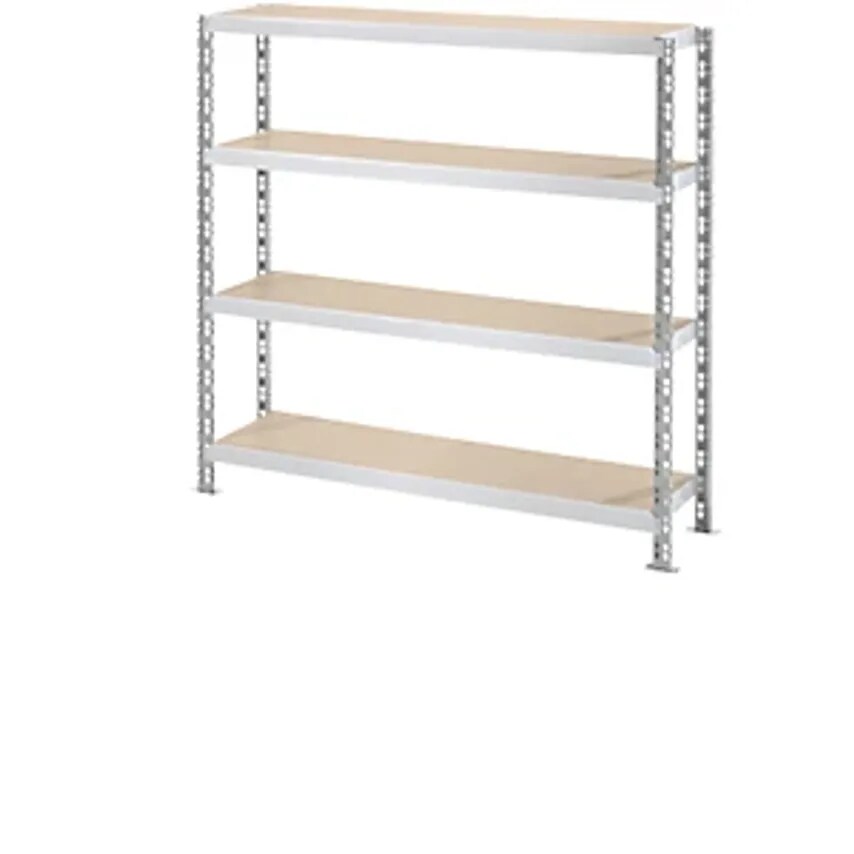 Trestles Wide Span Boltless Shelf Unit With Moulded Chipboard Shelves - Depth 50