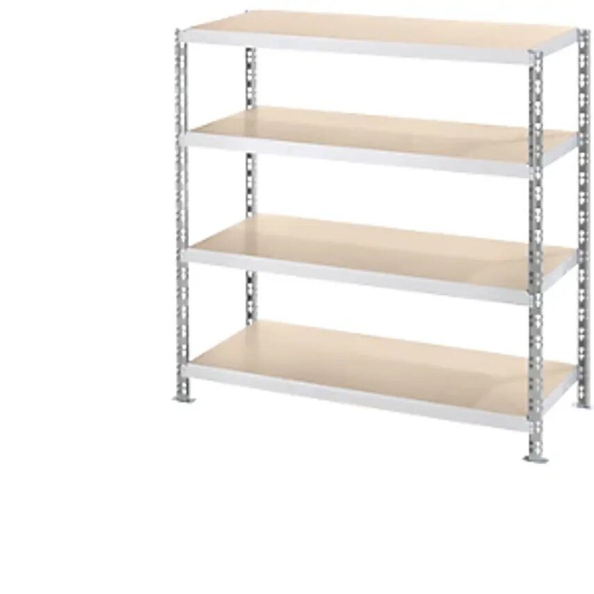 Trestles Wide Span Boltless Shelf Unit With Moulded Chipboard Shelves - Depth 60