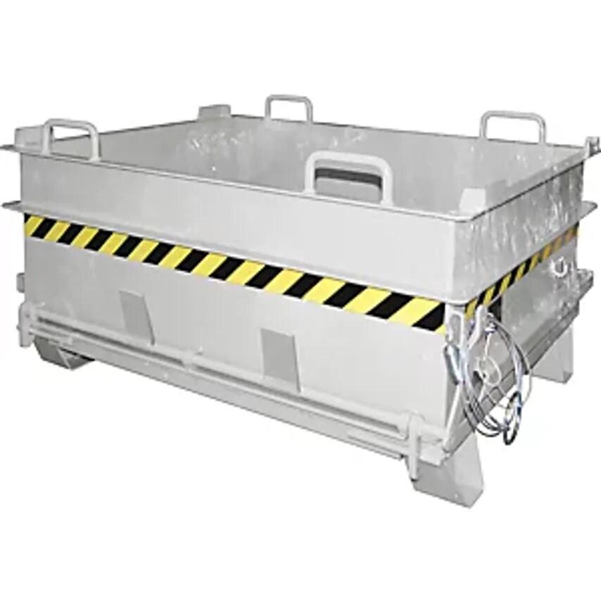 EUROKRAFTpro BC Construction Material Container - With Stone Clamp Release Mecha