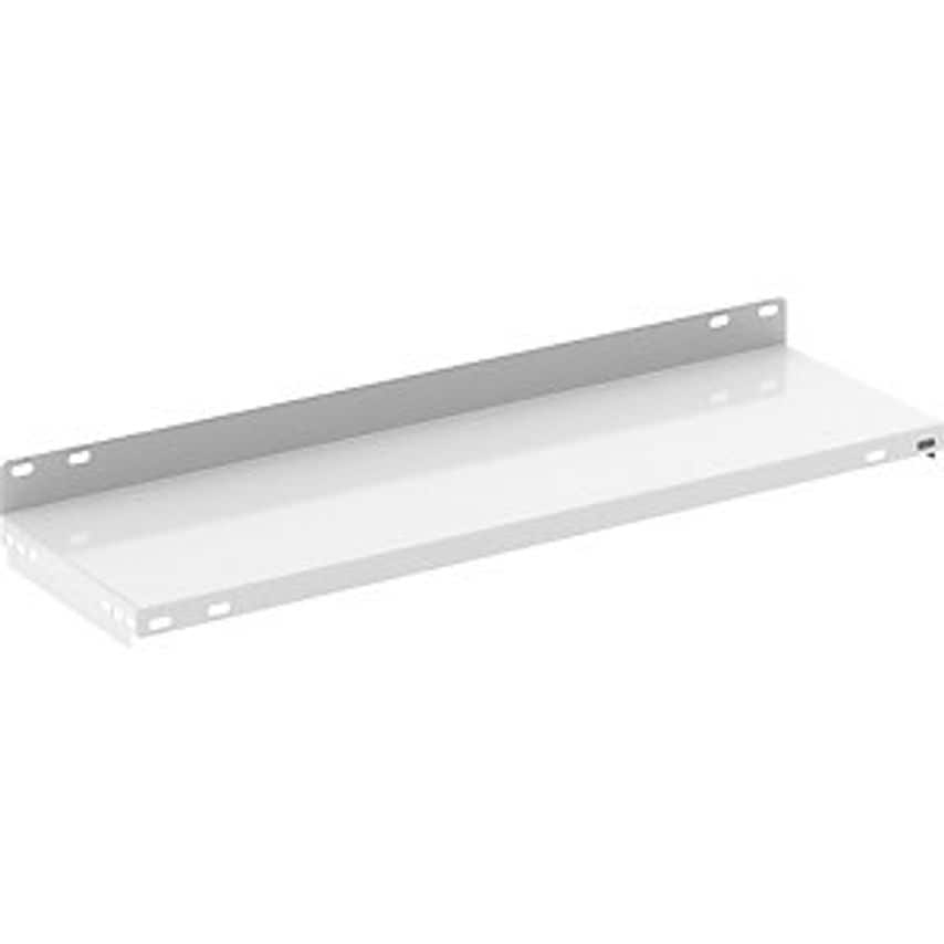 HOFE Shelf With Supports, Zinc Plated And Plastic Coated, WxD 750 X 300mm