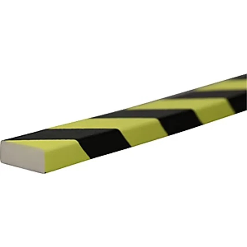 SHG PUR-PROFILE GMBH Knuffi Surface Protection, Type D, 1 X 5 M Roll, Black/Fluo