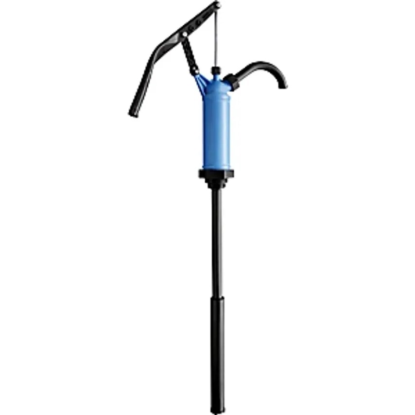 Canister/drum Hand Pump, For Mineral Oil Products, Blue, 0.3 - 0.45 L/stroke