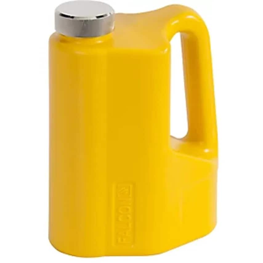 DENIOS 653089 PE Safety Container, with Screw on Lid, Capacity 1L- you get 5