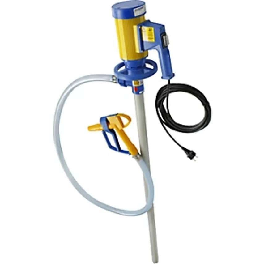 JESSBERGER Electric Drum Pump Set, For Light Chemicals, 82 L/min, 9 M- you get 2