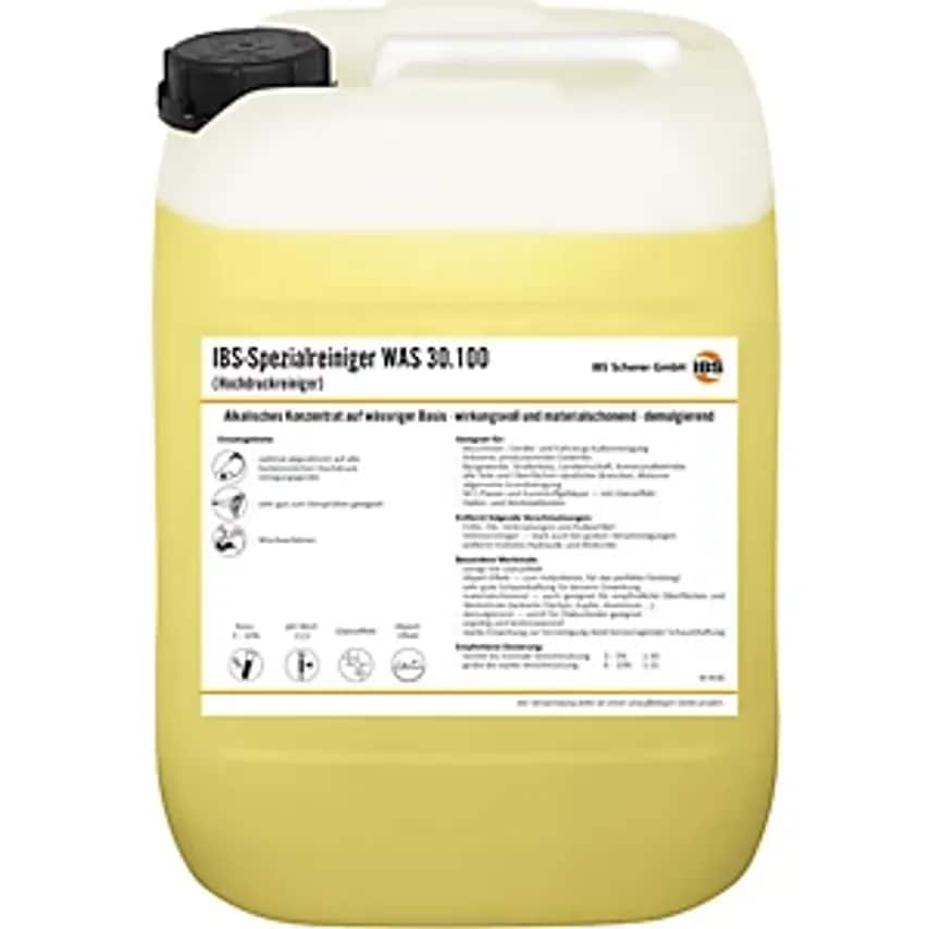 IBS SCHERER High Pressure Cleaner/Pre-Spray Cleaner WAS 30.100, pH Value 13.5, C