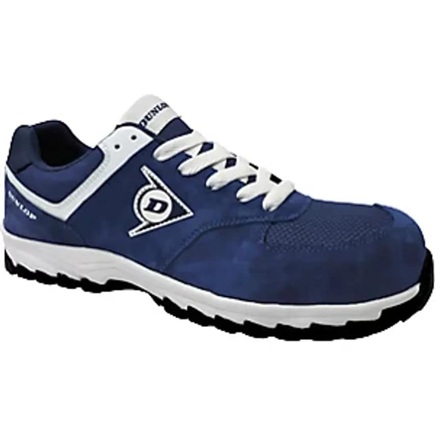 LEIPOLD + DHLE GMBH FLYING ARROW S3 Safety Lace-up Shoes, Navy, 1 Pair, Size 43