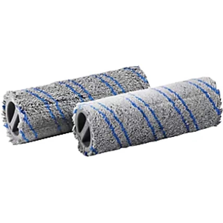 Karcher Roller Set For Floor Scrubber, For Sensitive Hard Floors, 1 Pair, Grey/B
