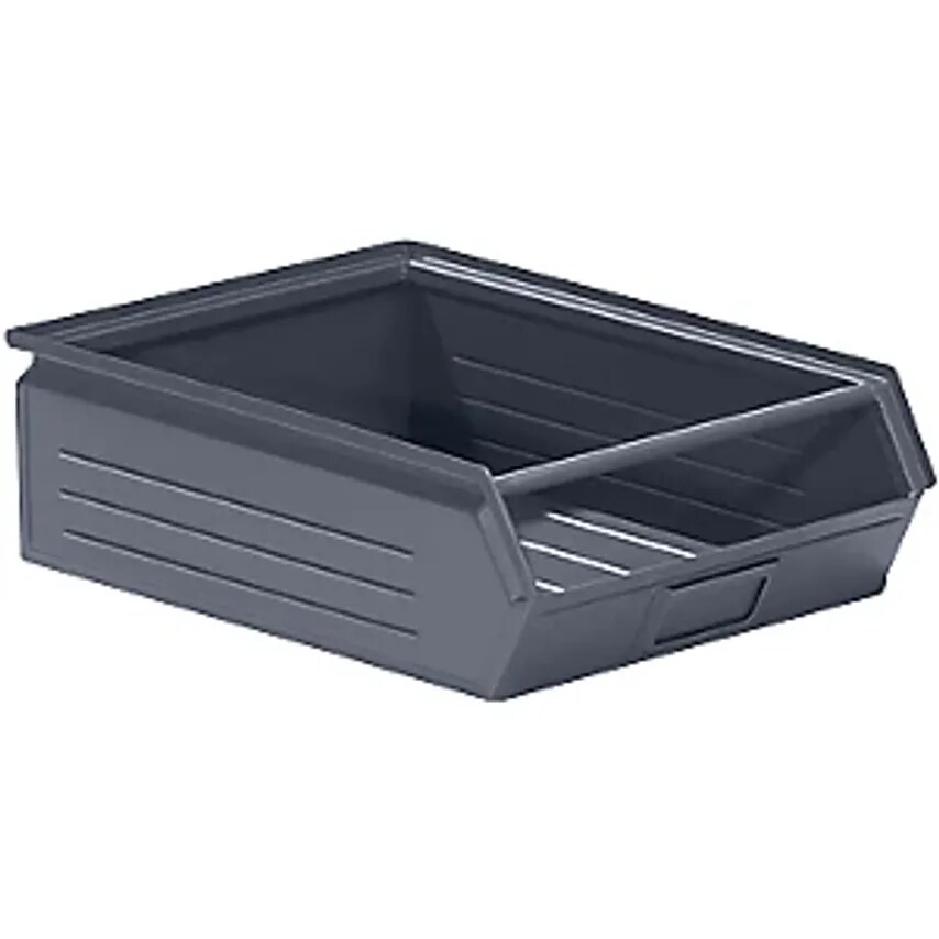Shop CEHA Open Fronted Storage Bin Sheet Steel, Capacity 16 Litres