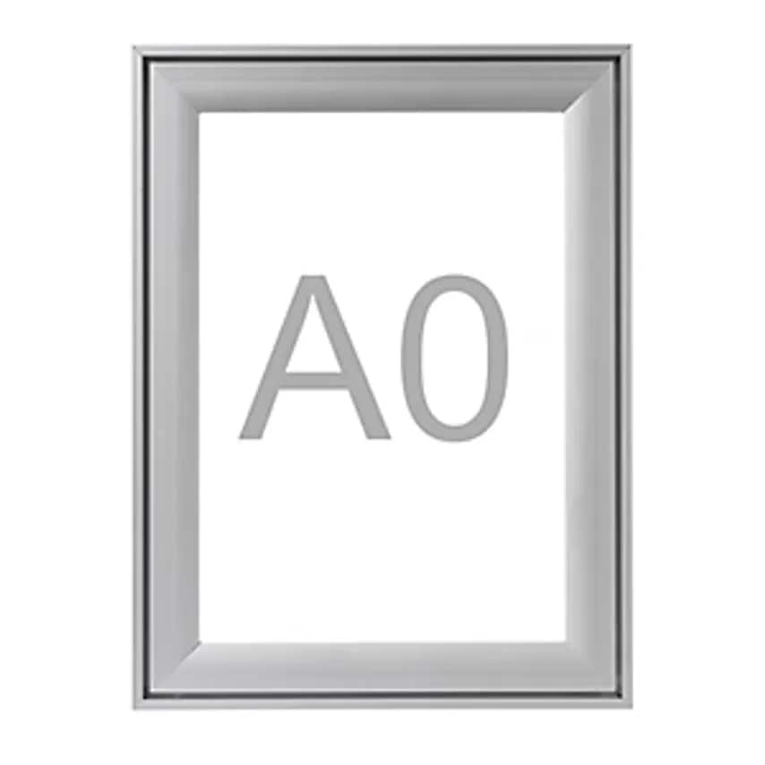 Showdown Displays Europe Premium Folding Frame, Aluminium Profile, Pack Of 2, Fo