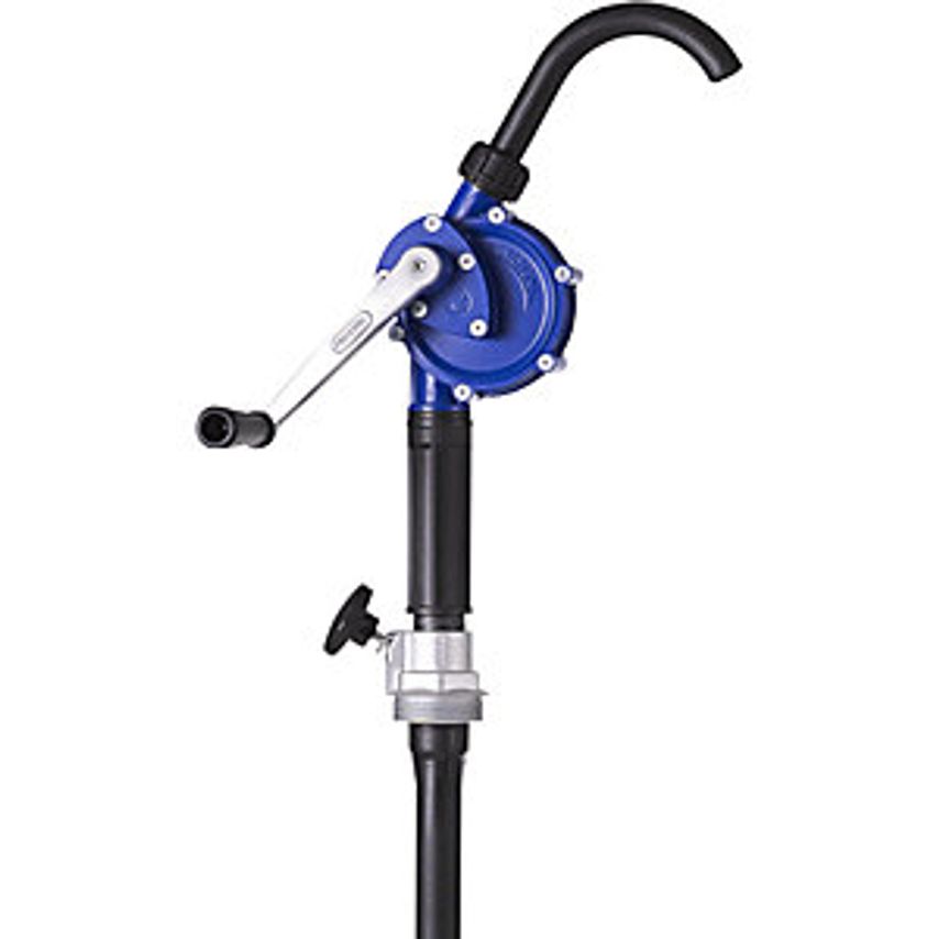 PRESSOL Schmiergerte Hand Crank Pump, For Oils, Heating Oil, Diesel, - you get 5