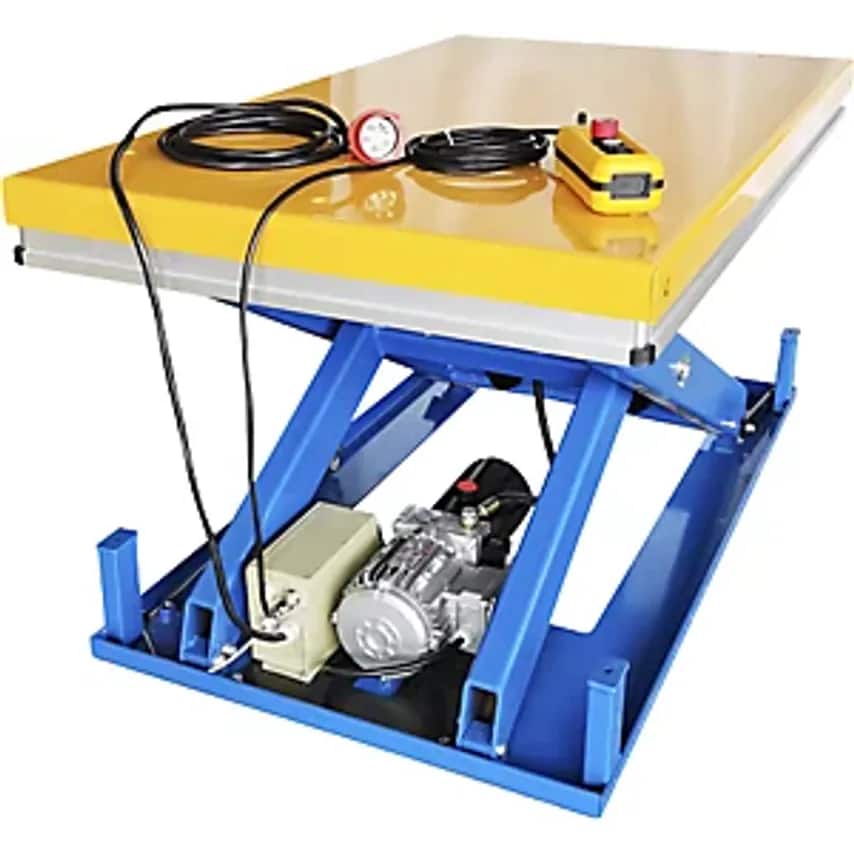 EUROKRAFTpro Lift Table, Max. Load 1200 kg, Platform LxW 1350 X 800mm- you get 2