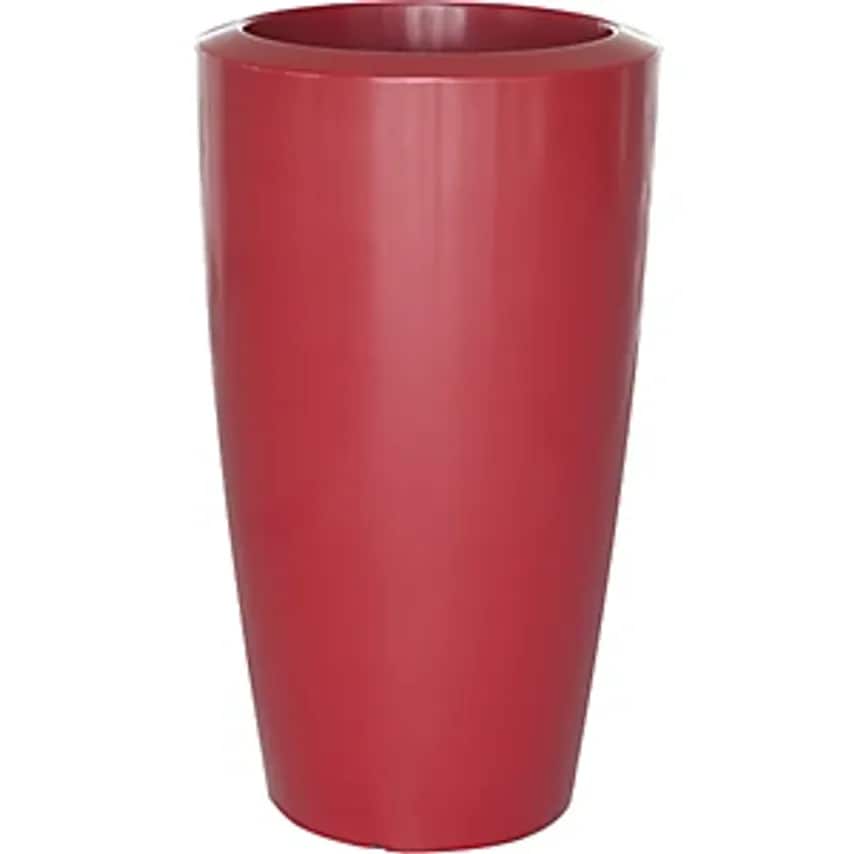 DENIOS Plant Container, ROVIO IV, HxWxD 900 X 500 X 500mm, Ruby Red