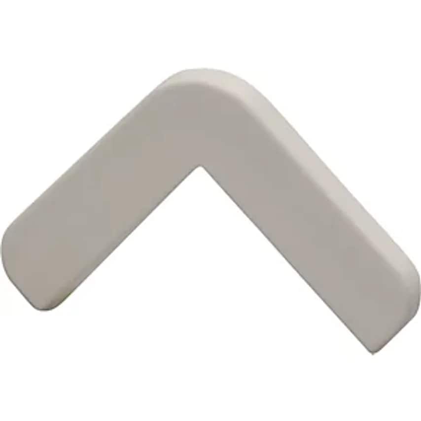 SHG PUR-PROFILE GMBH End Cap, Pack Of 2, For Knuffi Corner Protector Type H, Whi
