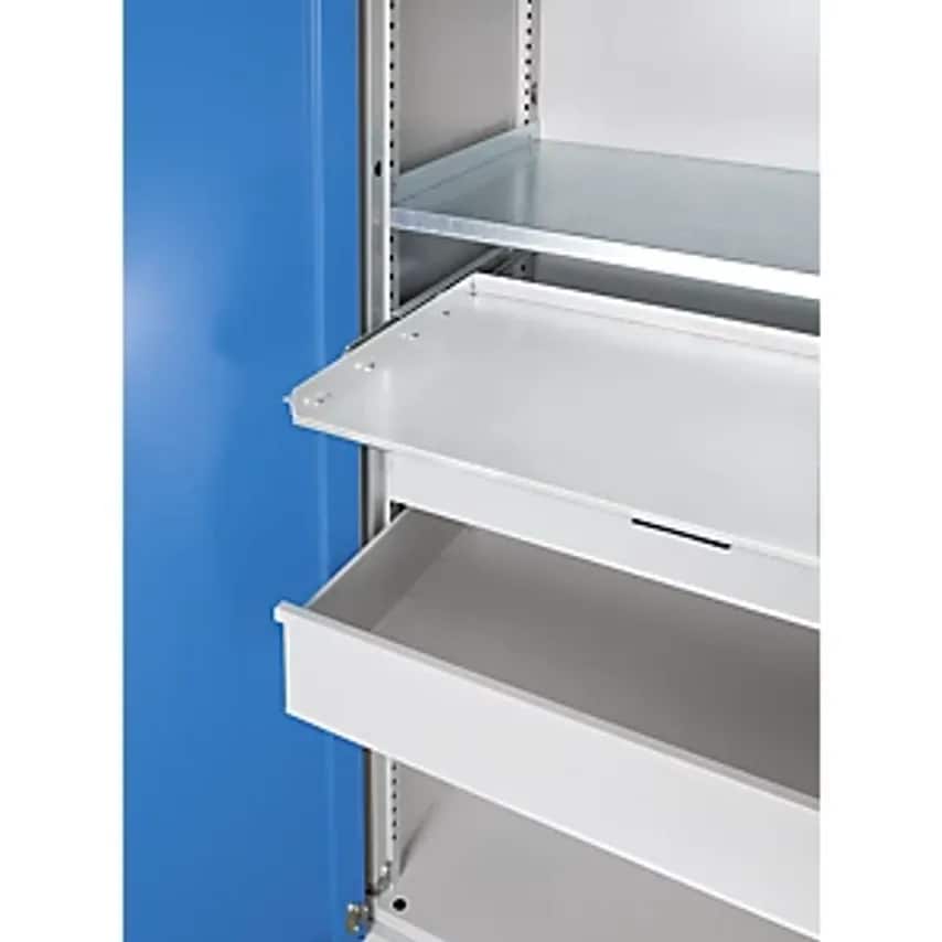 EUROKRAFTpro Pull-out Shelf, WxD 1380 X 540mm, Max. Load 100 Kg