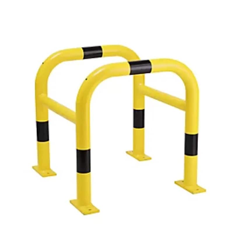 Moravia Crash Protection For Posts, Galvanised And Plastic Coated, HxWxD 600 X 5