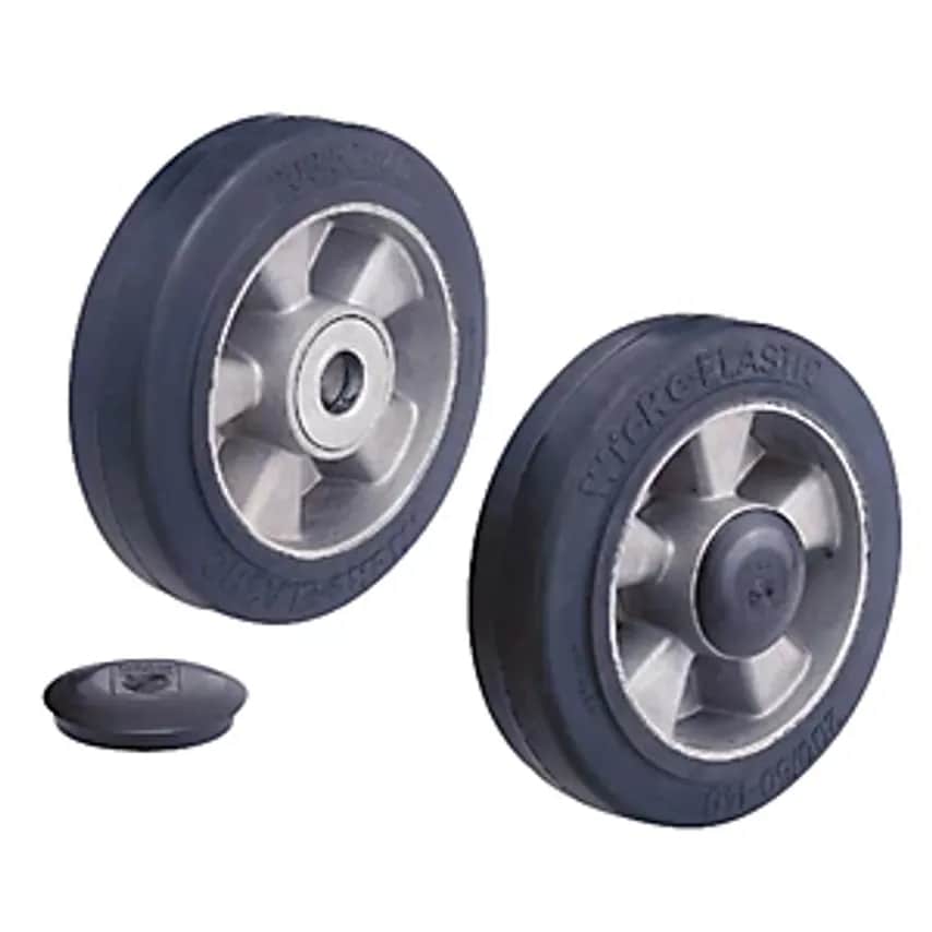 Wickes Steering Wheel, Ball Bearings, Solid Rubber, Width 50mm, Length 50mm