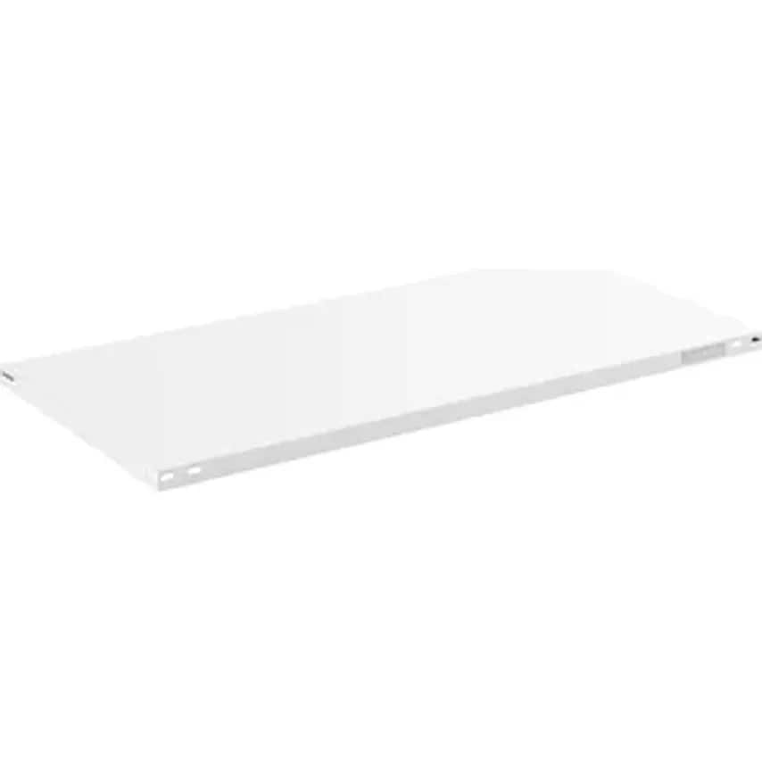 EUROKRAFTpro Shelves Light Grey RAL 7035, Light Duty, WxD 1300 X 800mm