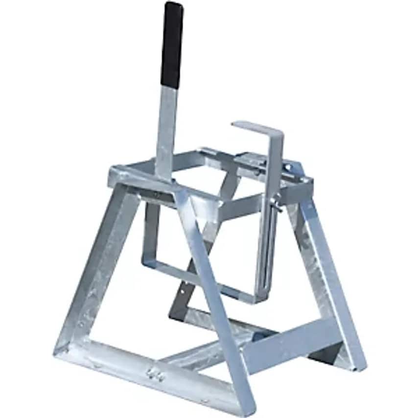 EUROKRAFTpro Tilting Canister Stand, For 5 Litre Container, Hot Dip Galvanised