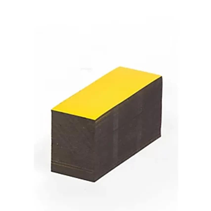 HAAS Magnetic Storage Labels, Yellow, HxW 15 X 80mm, Pack Of 100
