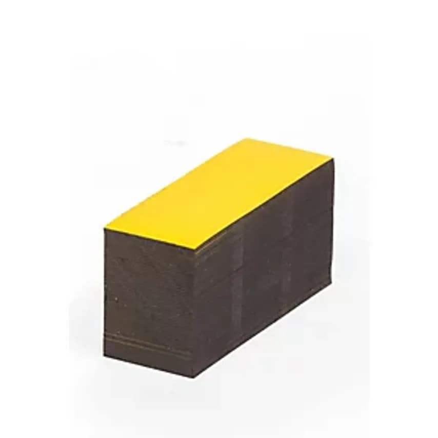HAAS Magnetic Storage Labels, Yellow, HxW 10 X 80mm, Pack Of 100