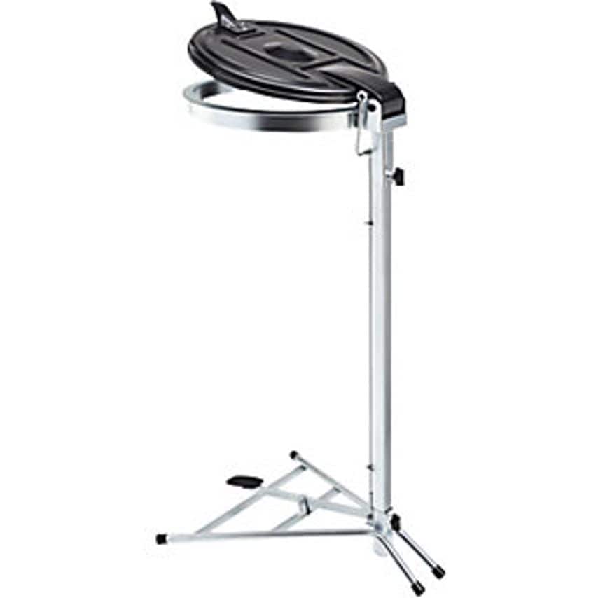 SANTRA Waste Sack Stand, Static Frame, For Capacity 120 L, With Pedal, Zinc Plat
