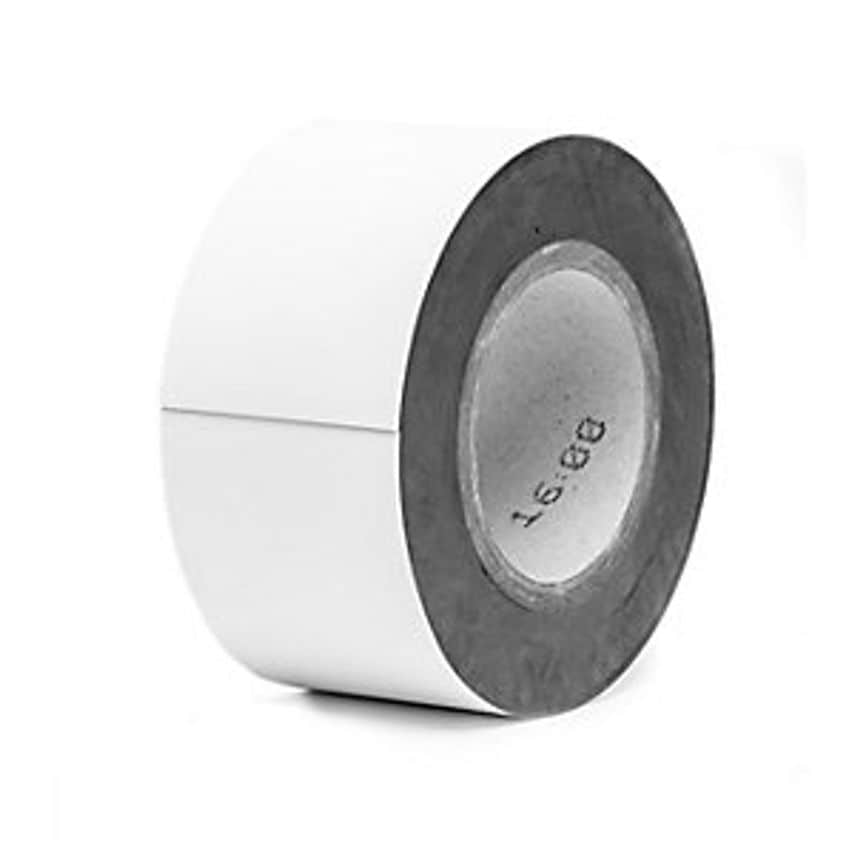 HAAS Magnetic Storage Labels, Sold By The Roll, White, Height 70mm, Roll Length