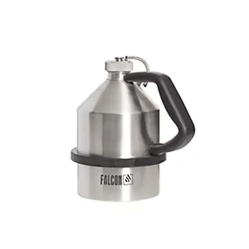 DENIOS Safety Storage And Transport Container With Screw Cap, Stainless Steel, C