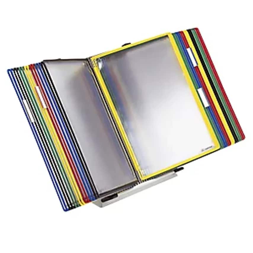 Tarifold Clear View Panel Desktop Holder, Complete Set, With 30 X A4 Panels, Pac