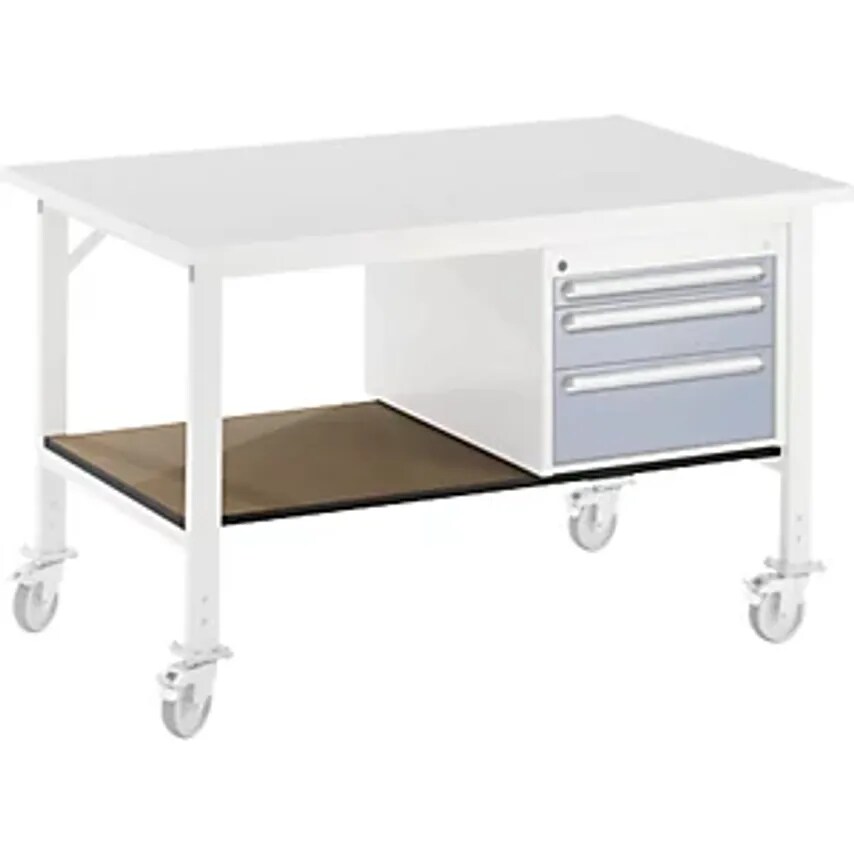 RAU Bottom Storage Shelf, For Table WxD 1000 X 800mm, Shelf WxD 890 X 595mm