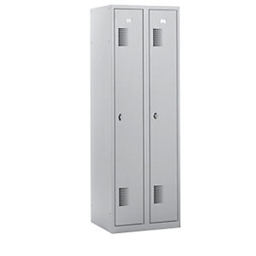 EUROKRAFTpro Cloakroom Locker - Width 600mm - With Fittings For Padlock, Complet