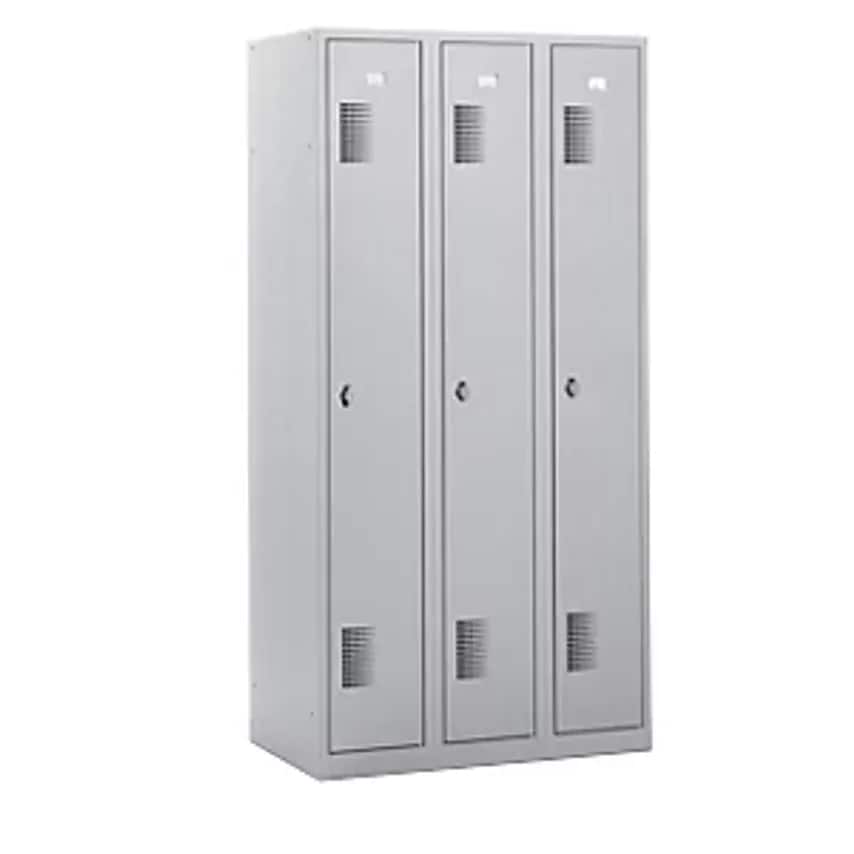 EUROKRAFTpro Cloakroom Locker - Width 900mm - With Fittings For Padlock, Complet