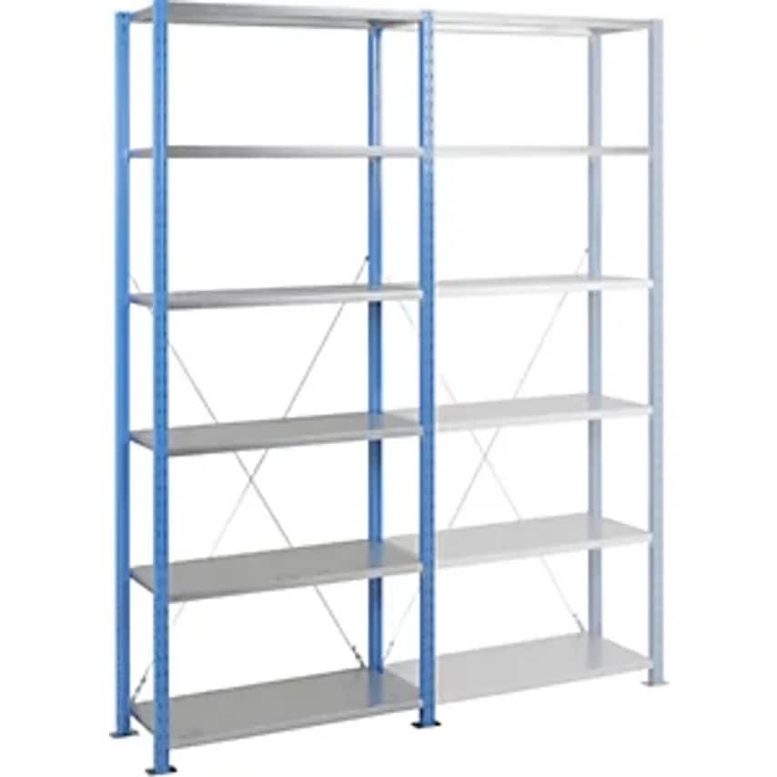 MAN ORGA SAS Heavy-duty Boltless Shelving - Shelf WxD 1000 X 600mm - Standard Sh