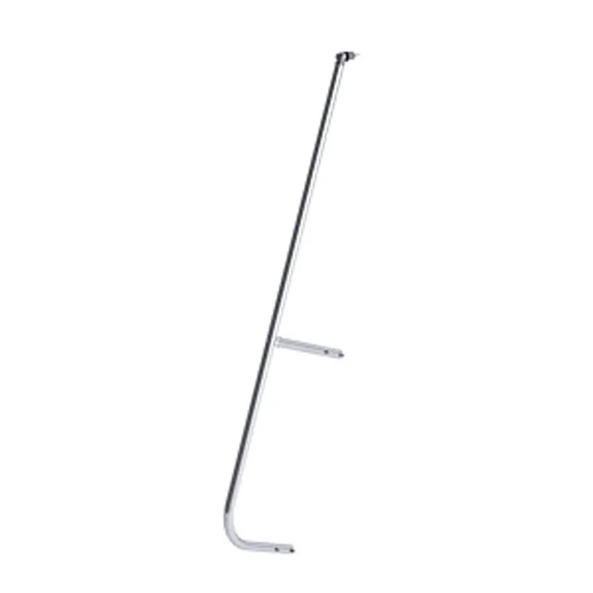 EUROKRAFTpro Hand Rail, Aluminium, For 6 - 8 Step Mobile Safety Steps