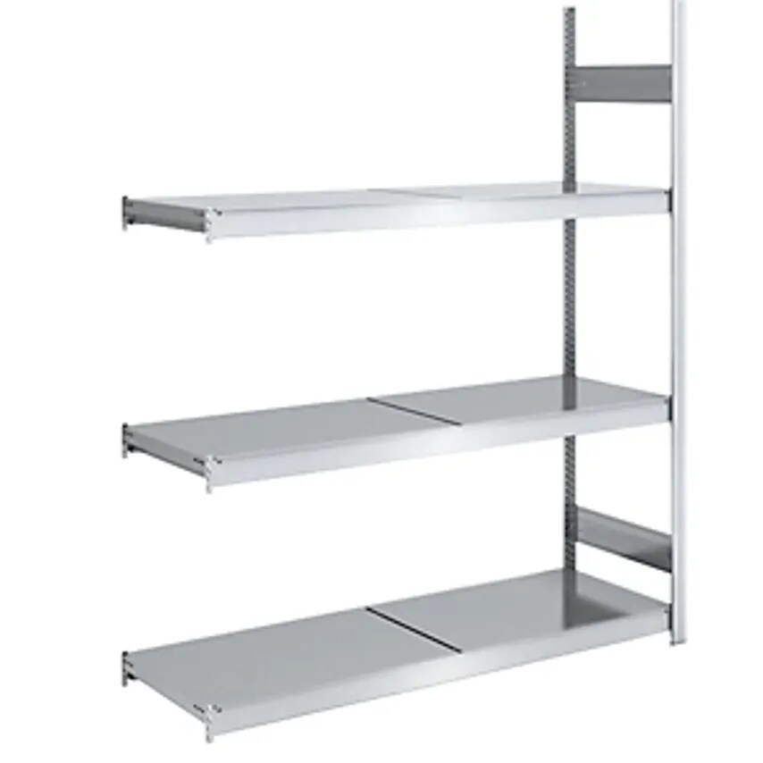 HOFE Wide Span Boltless Shelving Unit With Steel Shelves - Height 2000mm - Width
